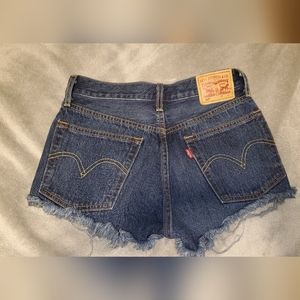 Womens high rise levis shorts